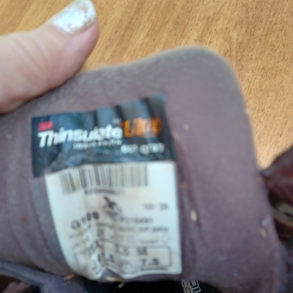 Georgia boots Waterproof insulated men's size 8.5 work, hunting boots - Picture 5 of 6